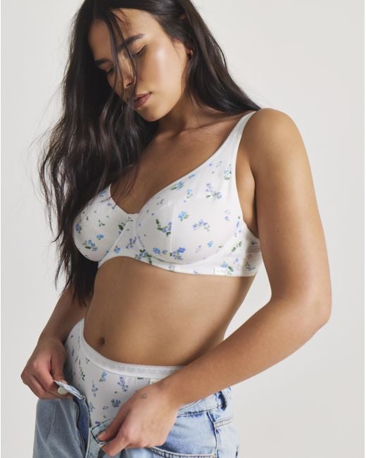 Slimma Multicolor 2 Pack Cotton Full Cup Bras