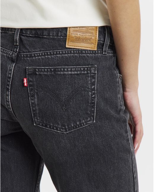 Levi's White Low Loose Jean