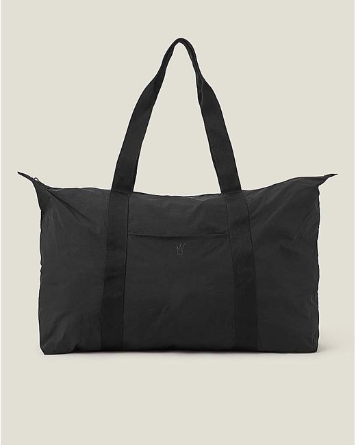 Accessorize Black Packable Travel Weekend Bag
