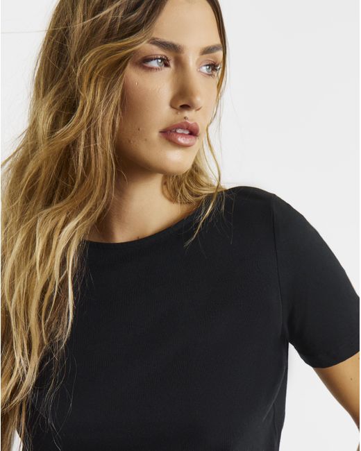 Simply Be White 3 Pack Slash Neck Tops