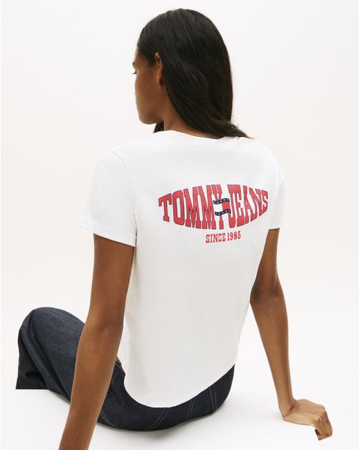 Tommy Hilfiger White Flag Tee