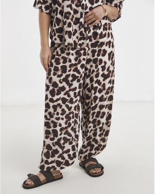 Simply Be White Balloon Trouser