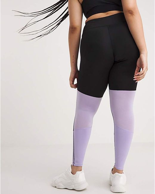 PUMA White Regular Rise Long Tight