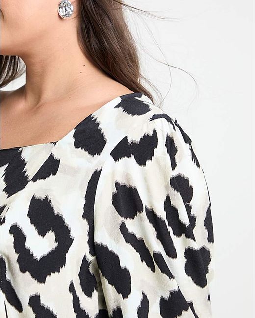 Simply Be Black Button Down Tea Blouse