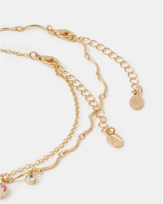 Accessorize Natural Gemstone Pendant Necklaces