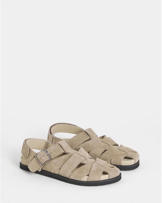 JD Williams Natural Fisherman Stlye Mule Wide