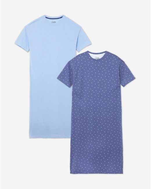 Pretty Secrets Blue Value 2 Pack Nighties