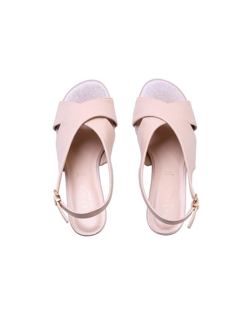 Paradox London Pink Neroli Wide Fit Sandals