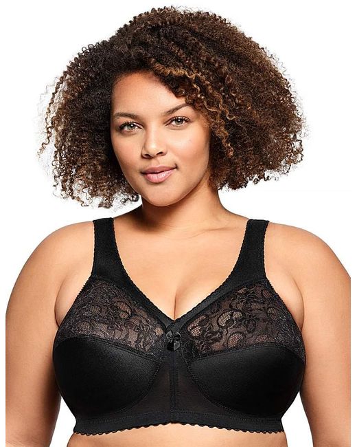 Glamorise Black 1000 Magic Lift Bra