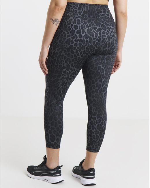 PUMA Gray Essential Spotted Haze Leggings