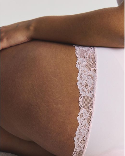 Pretty Secrets Pink Adrianne Midi Briefs