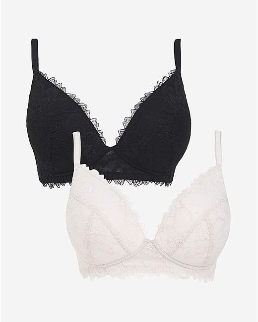 Pretty Secrets Brown 2 Pack Willow Bralette