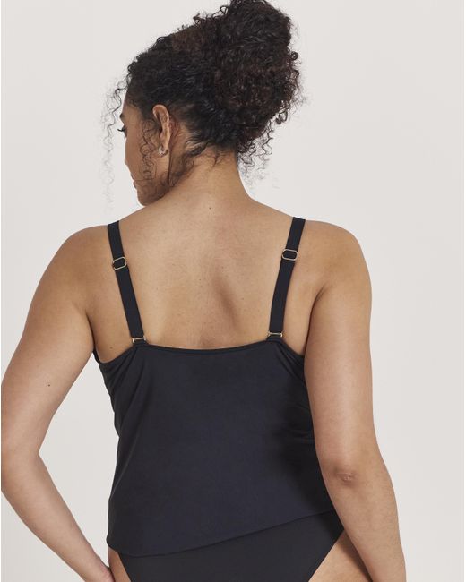 MAGISCULPT Blue Blouson Top