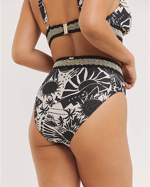 Figleaves Black Bikini Bottoms