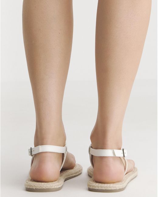 Simply Be Blue Embellished Flat Sandal Wide
