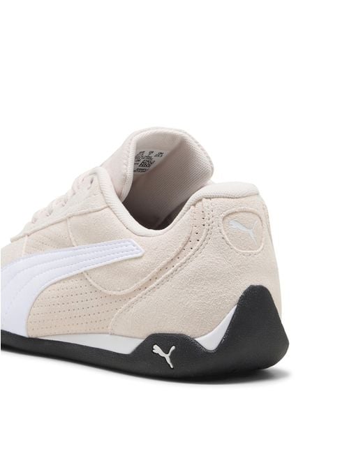 PUMA White Replicatch Suede Trainers
