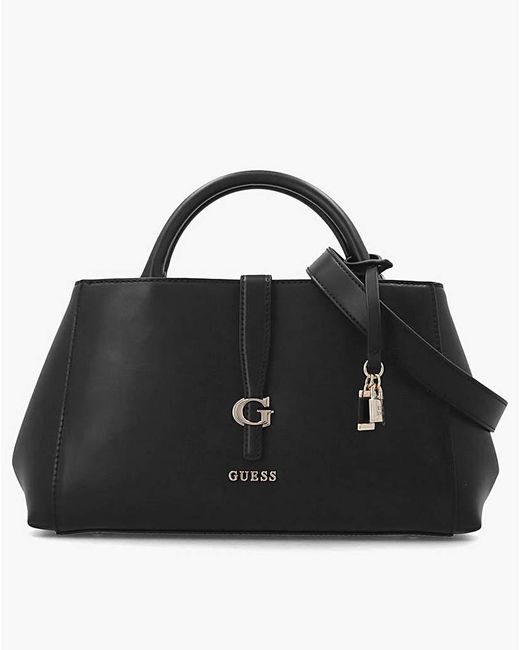 Guess Black Carrie Girlfriend Satchel