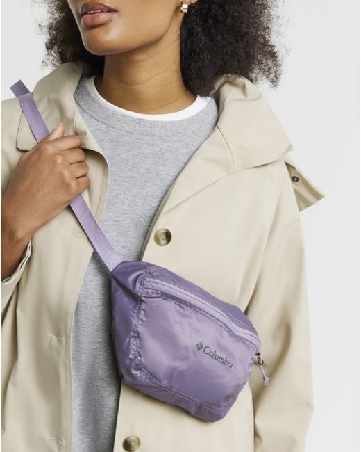 Columbia Purple Columbia Lightweight Packable Hip Bag