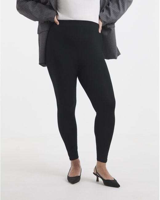Simply Be White 2 Pack Jersey Full Length Legging