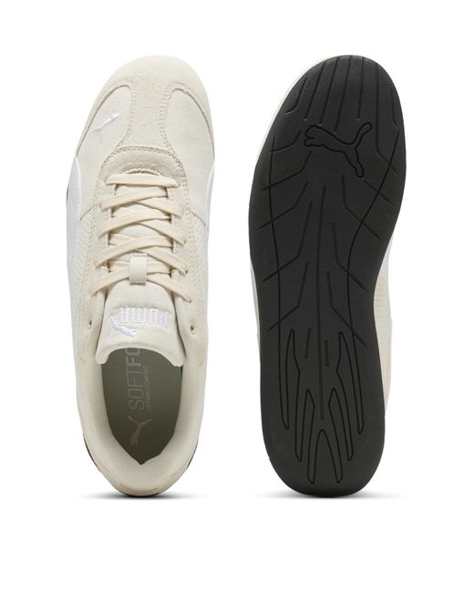 PUMA White Replicatch Suede Trainers