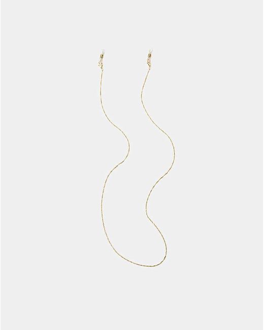 Accessorize White Twisted Sunglasses Chain