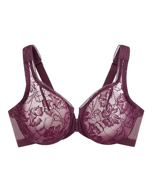Glamorise Purple 9246 Wonder Wire Bra