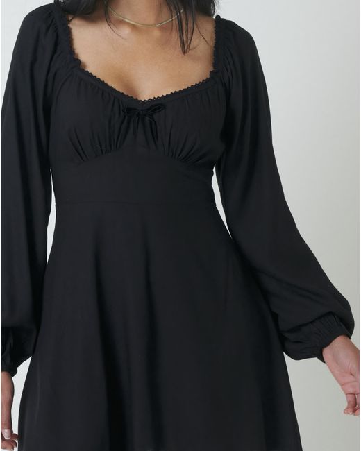 Nobody's Child Black Nc Lillie Mini Dress
