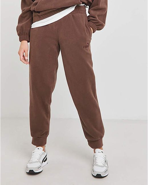 PUMA Brown Essentials Winterized Pants