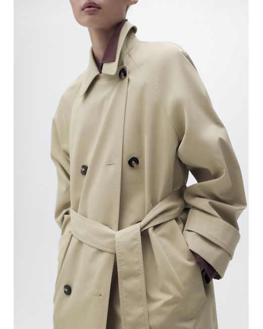 Mango Gray Trenchcoat