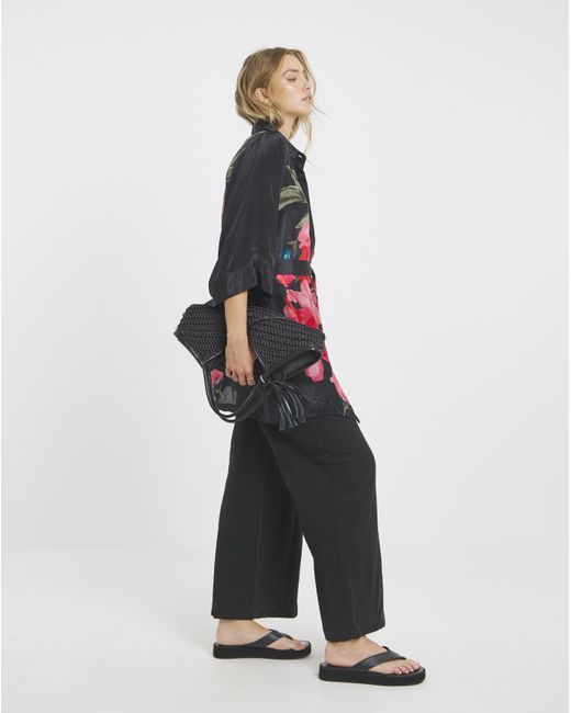 Religion Red Jade Tunic Kimono Sleeve