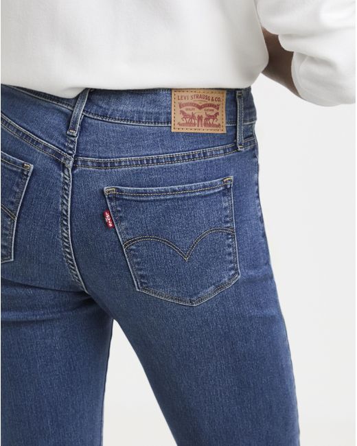 Levi's|Levis Blue Levi's 314 Shaping Straight Jeans