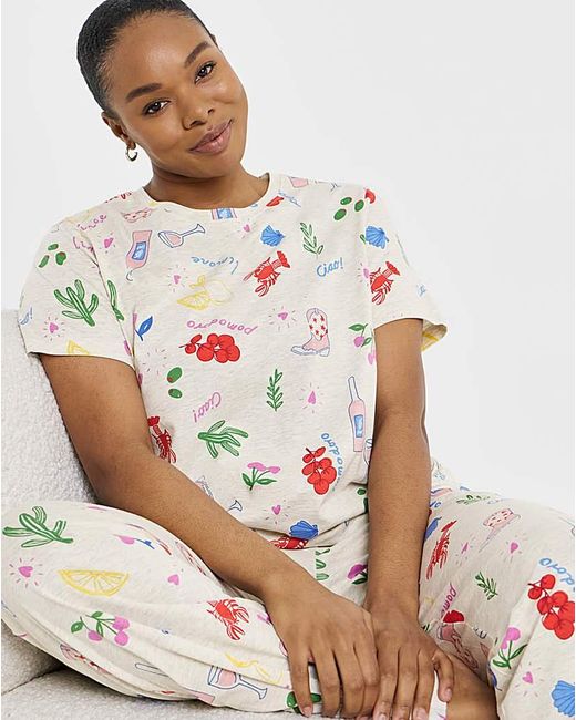 Pretty Secrets Multicolor Pyjama Set