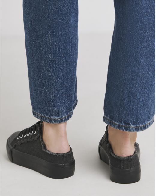 Simply Be Blue Raw Edge Trainer