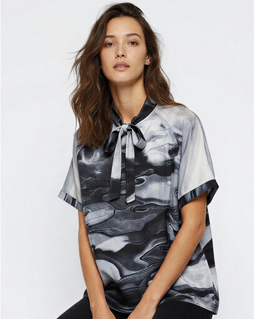 Religion Gray Top