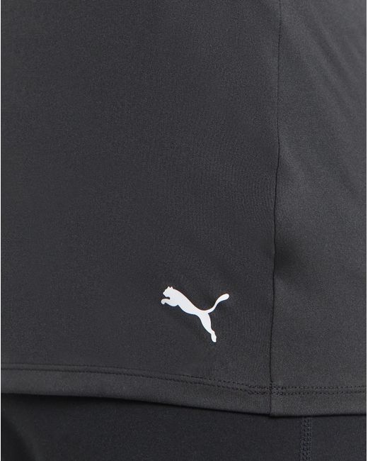 PUMA Black Essential Racerback Tank