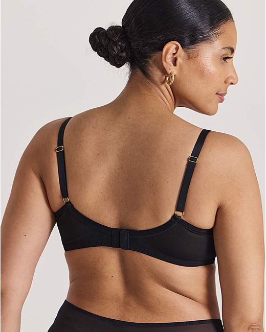 Pretty Secrets Black Penelope Bra