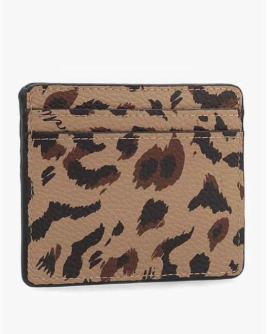 Fiorelli Brown Marnie Print Card Case