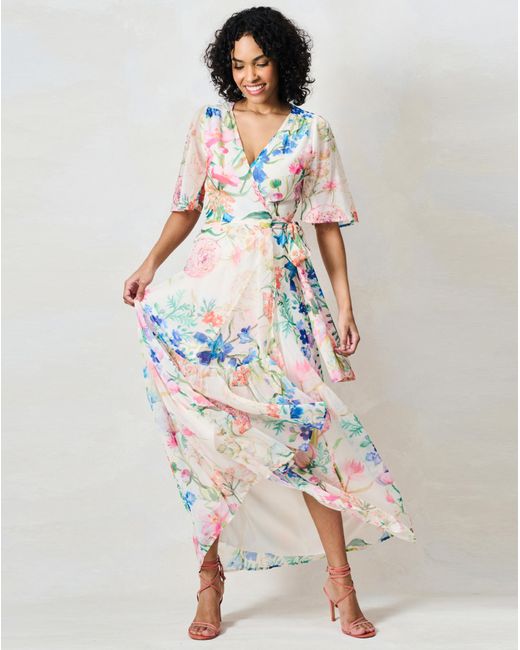 Hope & Ivy White Michelle Dress