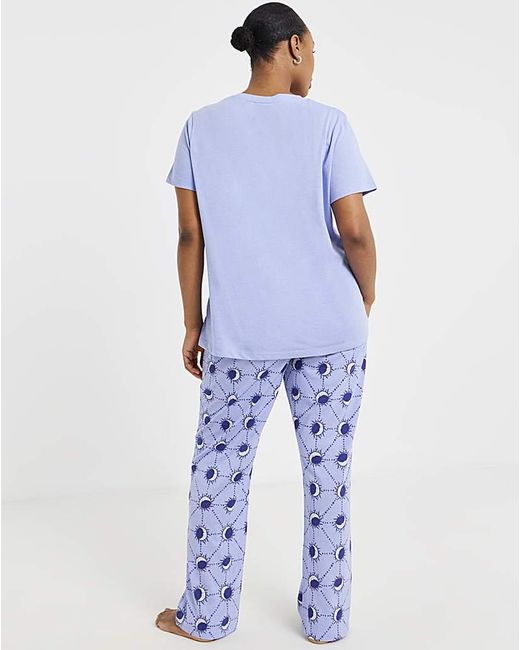 Pretty Secrets Blue Pyjama Set