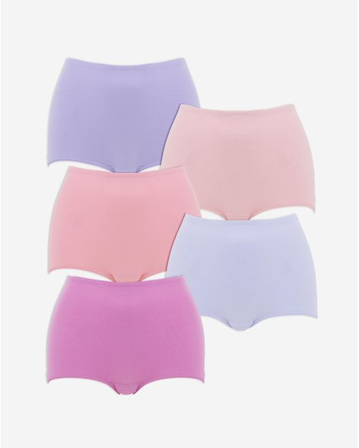 Pretty Secrets Multicolor 5 Pack Comfort Shorts