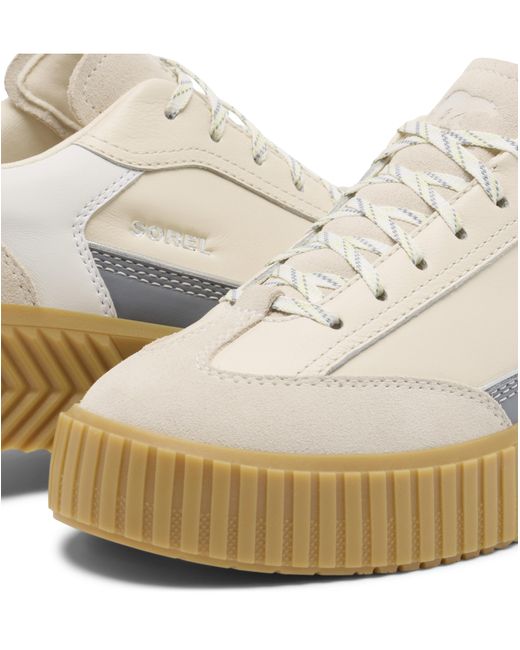Sorel White Ona Ave T-Toe Trainers