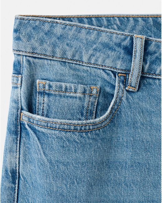 Mango Blue Flare Mid-Rise Jean