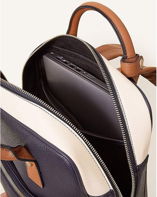 Accessorize Blue Pocket Top Handle Backpack
