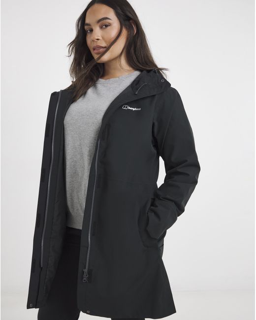 Berghaus Black Omeara Long Jacket