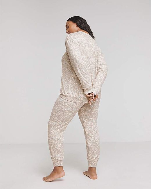 Pretty Secrets Natural Snit Pyjama Set