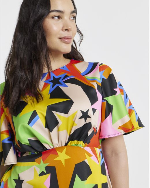 Twisted Wunder Multicolor Ziggy Star Maxi Dress