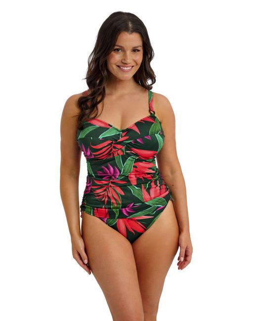 Fantasie Red Pichola Twist Front Tankini Top