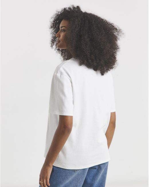 Simply Be White Crochet Butterfly T-Shirt