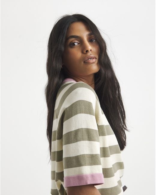 Simply Be Multicolor Half Sleeve Jumper
