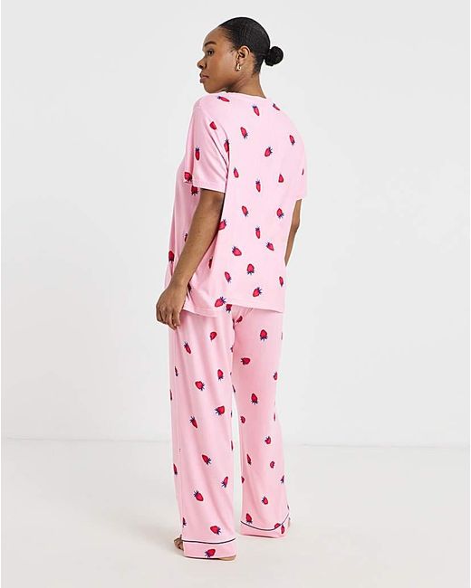 Pretty Secrets Pink Supersoft Pj Set